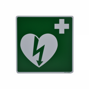 Pictogram Bord AED Ilcor ISO 7010 200 X 200 Mm