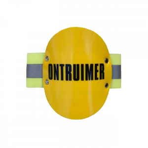 Reflecterende Armband Met Schild Opdruk Ontruimer