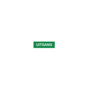 Pictogram Bord Uitgang 120x300mm