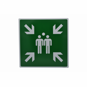 Pictogram Bord Verzamelplaats 400 X 400 Mm