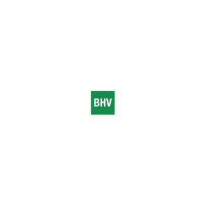 Pictogram Helmsticker BHV 40x40mm