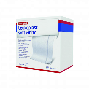 Leukoplast Soft White 8 Cm X 5 M