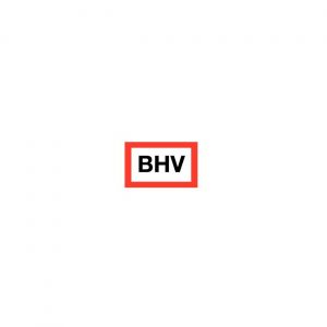 Pictogram Sticker BHV 200x150mm