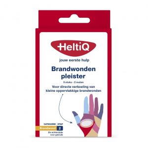 HeltiQ Brandwondenpleister A 5 Stuks