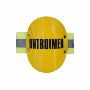 Reflecterende Armband Met Schild Opdruk Ontruimer