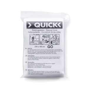 Quick Reddingsdeken Goud/zilver 210 X 160 Cm