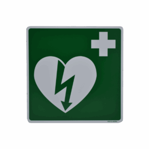 Pictogram Bord AED Ilcor ISO 7010 200 X 200 Mm