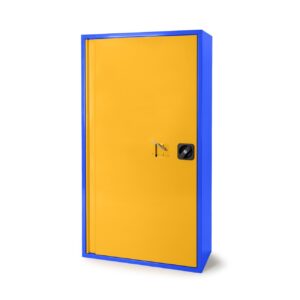 Quick BHV Kast T.b.v. Evac Chair Blauw/geel 65 X 125 X 32 Cm