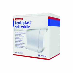 Leukoplast Soft White 8 Cm X 5 M