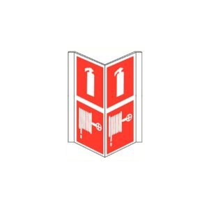 Pictogram Bord Combi Brandblusser/haspel 300 X 300 Mm