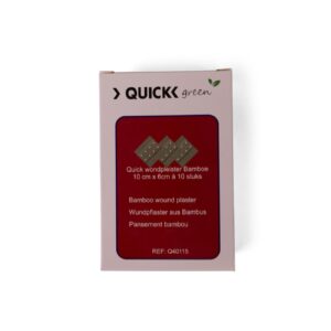 Quick Green Bamboo Wondpleisters 10 Cm X 6 Cm (10 Stuks)